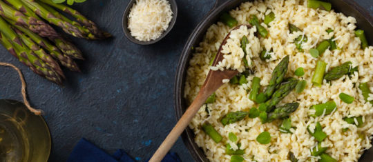 Recette de risotto d'asperge