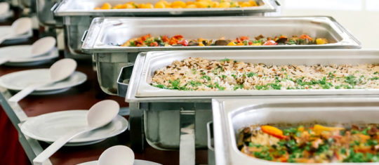 des repas de traiteur